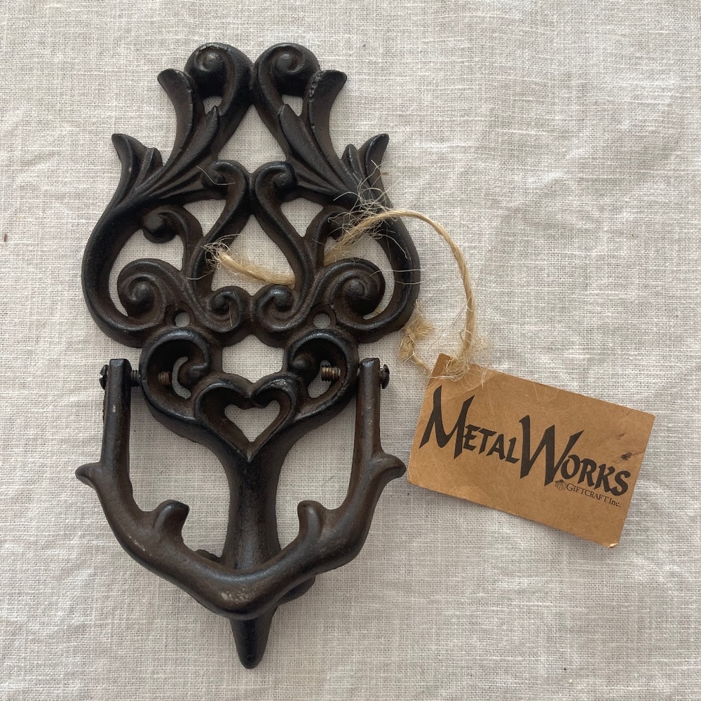 Wrought Iron Door Knocker NWT!
